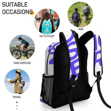 Cargar imagen en el visor de la galería, Mochila de gran capacidad (44 x 32 x 19 cm) personalizado con patrón foto texto