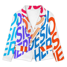 Cargar imagen en el visor de la galería, Chaqueta de chándal informal para mujer Z33W personalizado con patrón foto texto (impresión de imágenes múltiples)