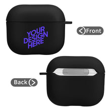 Cargar imagen en el visor de la galería, Funda protectora para auriculares Bluetooth Apple AirPods (3.ª generación) personalizada con foto y nombre