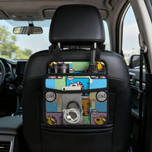 Cargar imagen en el visor de la galería, Organizador de Asiento de Coche Personalizado | Bolsa de Almacenamiento PU