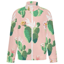 Cargar imagen en el visor de la galería, Fleece Jacket Cactus, Tropical, Pink