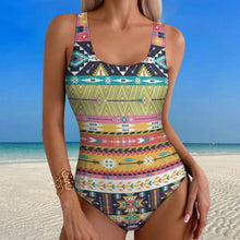 Cargar imagen en el visor de la galería, Bañador Enterizo Mujer Personalizable | Realza Cintura | Verano Elegante