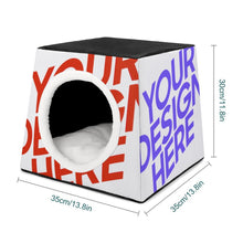 Cargar imagen en el visor de la galería, Cápsula espacial nido para mascotas, suministros para mascotas para perros y gatos personalizado con patrón foto texto (impresión de imágenes múltiples)