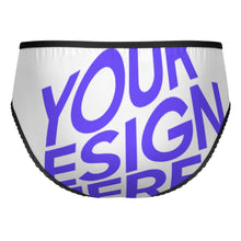 Cargar imagen en el visor de la galería, Braguitas de Encaje para Mujer LM500 personalizado con patrón foto texto (impresión de imagen única)