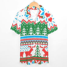 Cargar imagen en el visor de la galería, Camisa de Algodón para Niños Personalizable | Cuello Cubano, tu Foto