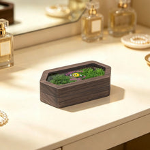 Cargar imagen en el visor de la galería, Caja de Madera para Anillos con Tapa Transparente Personalizable