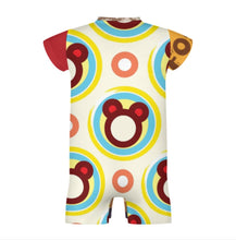 Cargar imagen en el visor de la galería, Bebé romper mono unisex mono de manga corta PLR personalizado con patrón foto texto (impresión de imágenes múltiples)