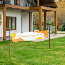 Cargar imagen en el visor de la galería, Banner de actividades para festivales y celebraciones culturales (horizontal) personalizado con patrón foto texto