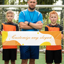 Cargar imagen en el visor de la galería, Banner de actividades para festivales y celebraciones culturales (horizontal) personalizado con patrón foto texto