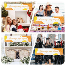 Cargar imagen en el visor de la galería, Banner de actividades para festivales y celebraciones culturales (horizontal) personalizado con patrón foto texto