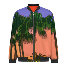 Cargar imagen en el visor de la galería, Chaqueta bomber clásica para hombre Abrigo con estampado completo BMJ personalizado con patrón foto texto (impresión de imagen única)