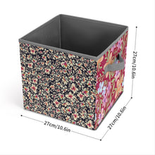 Cargar imagen en el visor de la galería, Caja de almacenamiento plegable para el hogar personalizado con patrón foto texto (impresión de imágenes múltiples)