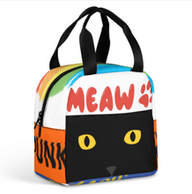 Cargar imagen en el visor de la galería, Cajas Bento portátiles impermeables, bolsas de almuerzo aisladas reutilizables personalizado con patrón foto texto (impresión de imágenes múltiples)