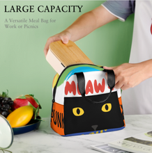 Cargar imagen en el visor de la galería, Cajas Bento portátiles impermeables, bolsas de almuerzo aisladas reutilizables personalizado con patrón foto texto (impresión de imágenes múltiples)