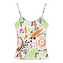 Cargar imagen en el visor de la galería, Camisola de corte regular para mujer NBX21 personalizado con patrón foto texto (impresión de imagen única)