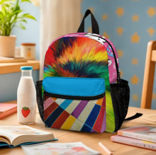 Cargar imagen en el visor de la galería, Mochila escolar infantil totalmente impresa, mochila escolar personalizado con patrón foto texto (impresión de imágenes múltiples)