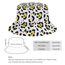 Cargar imagen en el visor de la galería, Sombrero de pescador unisex sombrero para el sol sombrero de pescador de gran tamaño (62x9x7cm) personalizado con patrón foto texto