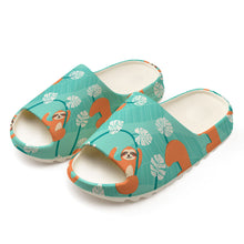 Cargar imagen en el visor de la galería, Pantuflas Yeezy BZ51 para hombre y mujer personalizado con patrón foto texto