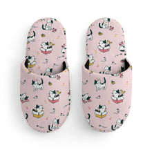 Cargar imagen en el visor de la galería, Pantuflas de estar por casa de algodón para niños totalmente estampadas aptas para niñas y niños personalizado con patrón foto texto