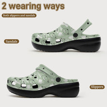 Cargar imagen en el visor de la galería, Zapatos de tacón alto perforados para mujer F52 personalizado con patrón foto texto