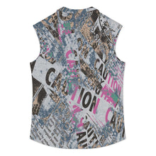 Cargar imagen en el visor de la galería, Camisa sin mangas para hombre LTDCS22 personalizado con patrón foto texto