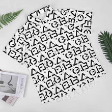 Cargar imagen en el visor de la galería, Camisa de manga corta sin bolsillo para hombre AY005 personalizado con patrón foto texto