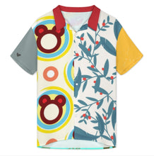 Cargar imagen en el visor de la galería, Camisas de manga corta para hombre DCS07 personalizado con patrón foto texto (impresión de imágenes múltiples)