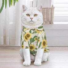 Cargar imagen en el visor de la galería, Camisas de verano para mascotas LM027 Camisa con estampado de perro y gato de estilo hawaiano transpirable fresca personalizado con patrón foto texto (impresión de imagen única)