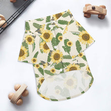 Cargar imagen en el visor de la galería, Camisas de verano para mascotas LM027 Camisa con estampado de perro y gato de estilo hawaiano transpirable fresca personalizado con patrón foto texto (impresión de imagen única)