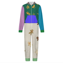 Cargar imagen en el visor de la galería, Mono con capucha de felpa elegante para niños y niñas LTWY87 con nombre personalizado con patrón foto texto (impresión de imágenes múltiples)