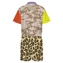 Cargar imagen en el visor de la galería, Mono de manga corta LM427 para hombre personalizado con patrón foto texto (impresión de imágenes múltiples)