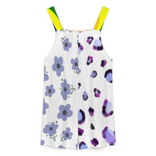 Cargar imagen en el visor de la galería, Mono corto con tirantes para mujer ULR personalizado con patrón foto texto (impresión de imágenes múltiples)