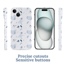 Cargar imagen en el visor de la galería, Funda protectora de plástico para iPhone 15 personalizado con patrón foto texto