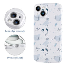 Cargar imagen en el visor de la galería, Funda protectora de plástico para iPhone 15 personalizado con patrón foto texto