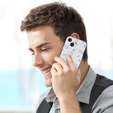 Cargar imagen en el visor de la galería, Funda protectora de plástico para iPhone 15 personalizado con patrón foto texto