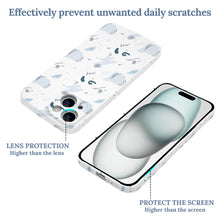 Cargar imagen en el visor de la galería, Funda protectora de plástico para iPhone 15 personalizado con patrón foto texto