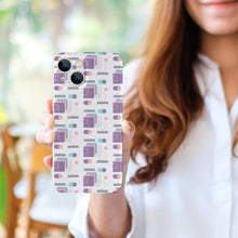 Cargar imagen en el visor de la galería, Funda de plástico para iPhone 13 personalizado con patrón foto texto