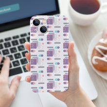 Cargar imagen en el visor de la galería, Funda de plástico para iPhone 13 personalizado con patrón foto texto