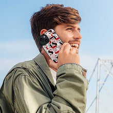 Cargar imagen en el visor de la galería, Funda protectora de cuero TPU para iPhone 15 Plus Pro Max con ranura para tarjeta Función atril Funda plegable personalizado con patrón foto texto