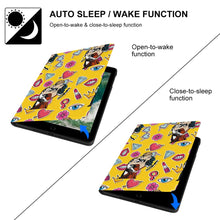 Cargar imagen en el visor de la galería, Funda protectora para iPad realizada en piel TPU personalizado con patrón foto texto