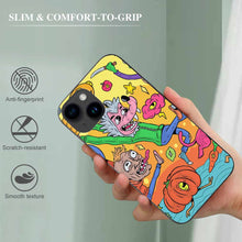 Cargar imagen en el visor de la galería, Funda de TPU para móvil iPhone 15 / 15 Plus / 15 Pro / 15 Pro Max personalizado con patrón foto texto