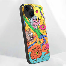 Cargar imagen en el visor de la galería, Funda de TPU para móvil iPhone 15 / 15 Plus / 15 Pro / 15 Pro Max personalizado con patrón foto texto