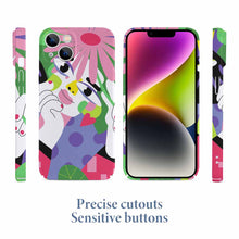 Cargar imagen en el visor de la galería, Funda para móvil iPhone 14 / 14 Plus / 14 Pro / 14 Pro Max personalizado con patrón foto texto