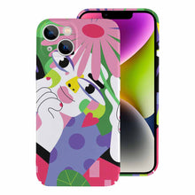 Cargar imagen en el visor de la galería, Funda para móvil iPhone 14 / 14 Plus / 14 Pro / 14 Pro Max personalizado con patrón foto texto