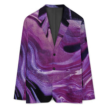 Cargar imagen en el visor de la galería, Traje boutique para hombre de 2 botones LTM100852 personalizado con patrón foto texto (impresión de imagen única)