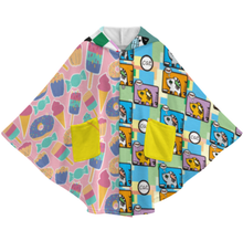 Cargar imagen en el visor de la galería, Manta con Capucha para Adolescentes RTDP09 personalizado con patrón foto texto (impresión de imágenes múltiples)