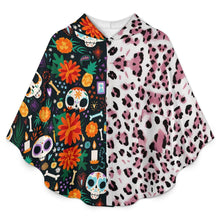 Cargar imagen en el visor de la galería, Manta con capucha unisex NDP08 personalizado con patrón foto texto (impresión de imágenes múltiples)