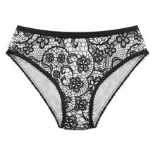 Cargar imagen en el visor de la galería, Braguitas de Encaje para Mujer LM500 personalizado con patrón foto texto (impresión de imagen única)