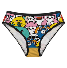 Cargar imagen en el visor de la galería, Braguitas de Encaje para Mujer LM500 personalizado con patrón foto texto (impresión de imágenes múltiples)