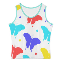 Cargar imagen en el visor de la galería, Camiseta sin mangas clásica para mujer NBX14 personalizado con patrón foto texto (impresión de imágenes múltiples)